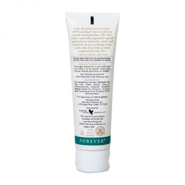 forever aloe vera gelly ingredients